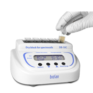 DB-10C, Dry block thermostat for spectrocells