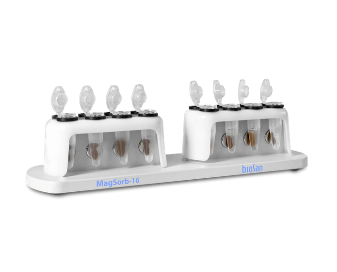MagSorb-16, Magnetic Rack for Manual Nucleic Acid Extraction