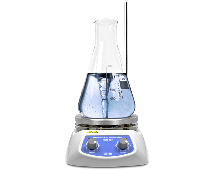 MSH-300, Agitatore magnetico con piastra calda